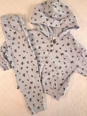 OLD NAVY Waffle Knit Jogger Set | 4T